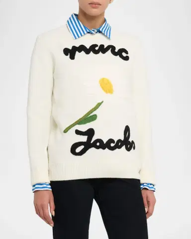 Marc Jacobs Marc Is Joy Crewneck Sweater | Thumbnail 4 Marc Jacobs Marc Is Joy Crewneck Sweater | Thumbnail 4