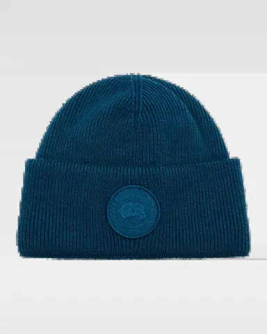 Canada Goose Kid's Arctic Toque Garment-Dyed Wool Beanie | Thumbnail 2 Canada Goose Kid's Arctic Toque Garment-Dyed Wool Beanie | Thumbnail 2