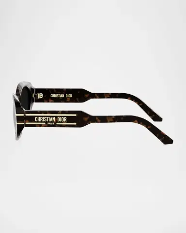 Dior Signature B8U Acetate Oval Sunglasses | Thumbnail 4 Dior Signature B8U Acetate Oval Sunglasses | Thumbnail 4