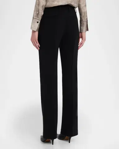 Lafayette 148 New York Reade Double-Face Stretch Wool Pants | Thumbnail 3 Lafayette 148 New York Reade Double-Face Stretch Wool Pants | Thumbnail 3