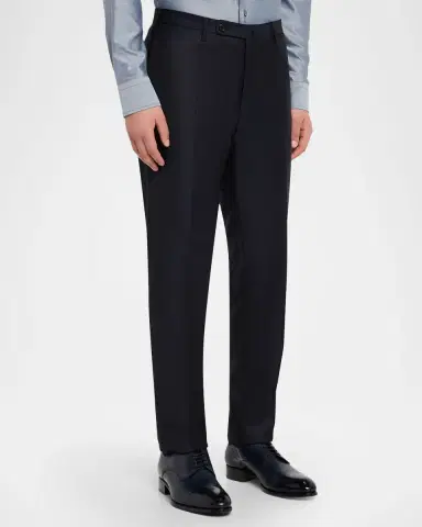 Incotex Men 's Super 120s Wool Dress Pants | Thumbnail 4 Incotex Men 's Super 120s Wool Dress Pants | Thumbnail 4