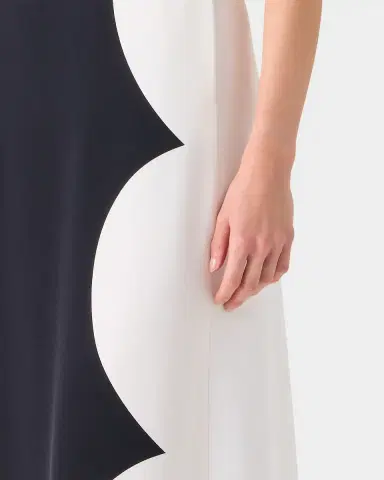 Akris Sleeveless Cloud-Print Silk Crepe Maxi Dress | Thumbnail 5 Akris Sleeveless Cloud-Print Silk Crepe Maxi Dress | Thumbnail 5