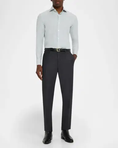 Incotex Men 's Super 100s Wool Dress Pants | Thumbnail 2 Incotex Men 's Super 100s Wool Dress Pants | Thumbnail 2
