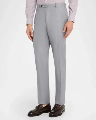 Incotex Men 's Super 120s Wool Dress Pants | Thumbnail 4 Incotex Men 's Super 120s Wool Dress Pants | Thumbnail 4