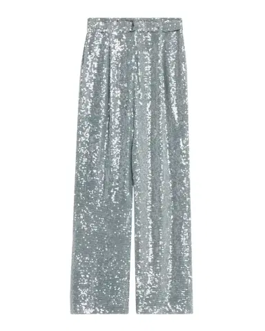 Lapointe Sequined Pleated Wide-Leg Belted Pants | Thumbnail 1 Lapointe Sequined Pleated Wide-Leg Belted Pants | Thumbnail 1