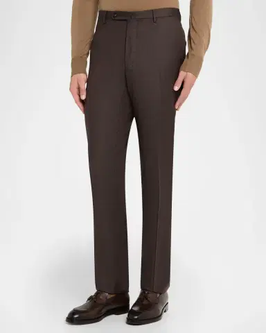 Incotex Men 's Super 100s Wool Dress Pants | Thumbnail 4 Incotex Men 's Super 100s Wool Dress Pants | Thumbnail 4