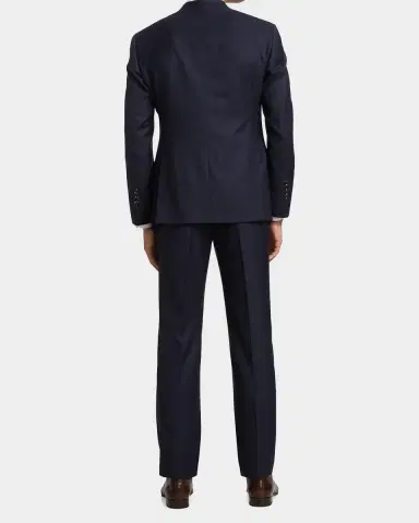 Giorgio Armani Men's Solid Wool Suit | Thumbnail 2 Giorgio Armani Men's Solid Wool Suit | Thumbnail 2