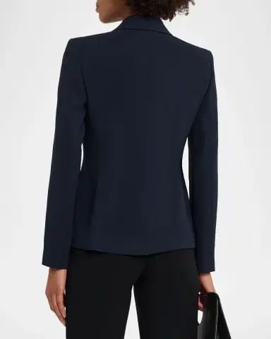 Lafayette 148 New York x The Morning Show Double-Breasted Pick Stitch Blazer | Thumbnail 2 Lafayette 148 New York x The Morning Show Double-Breasted Pick Stitch Blazer | Thumbnail 2