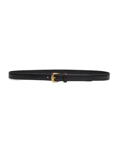 Saint Laurent Thin Leather Belt | Thumbnail 1 Saint Laurent Thin Leather Belt | Thumbnail 1