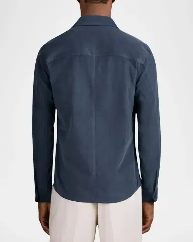 Reiss Men's Kai Cotton Corduroy Twin-Pocket Overshirt | Thumbnail 3 Reiss Men's Kai Cotton Corduroy Twin-Pocket Overshirt | Thumbnail 3