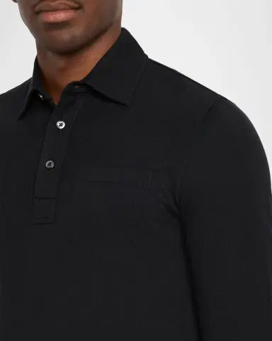 Ralph Lauren Purple Label Cotton-Cashmere Piqué Polo Shirt | Thumbnail 5 Ralph Lauren Purple Label Cotton-Cashmere Piqué Polo Shirt | Thumbnail 5