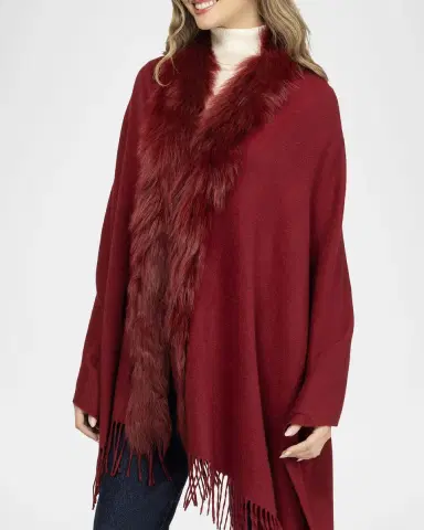 Gorski Cashmere & Toscana Lamb Stole | Thumbnail 4 Gorski Cashmere & Toscana Lamb Stole | Thumbnail 4