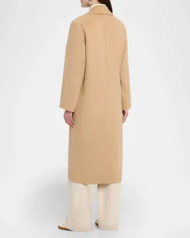 Vince Cashmere-Wool Single-Breasted Coat | Thumbnail 3 Vince Cashmere-Wool Single-Breasted Coat | Thumbnail 3