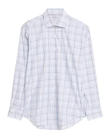Peter Millar Men's Warren Crown Lite Cotton-Stretch Plaid Sport Shirt | Thumbnail 1 Peter Millar Men's Warren Crown Lite Cotton-Stretch Plaid Sport Shirt | Thumbnail 1
