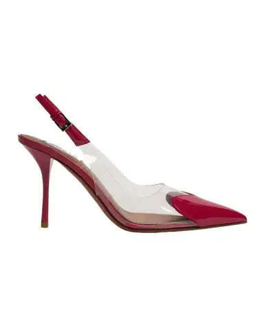 Alaïa Coeur Clear Patent Heart-Toe Slingback Pumps | Thumbnail 1 Alaïa Coeur Clear Patent Heart-Toe Slingback Pumps | Thumbnail 1