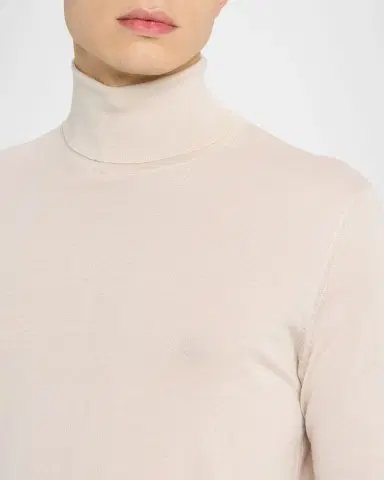 Brioni Men's Cashmere and Silk Slim Turtleneck Sweater | Thumbnail 5 Brioni Men's Cashmere and Silk Slim Turtleneck Sweater | Thumbnail 5