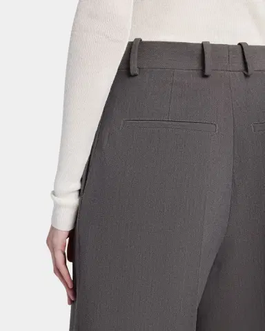 Bottega Veneta Tapered Wool Stretch Tricotine Trousers | Thumbnail 5 Bottega Veneta Tapered Wool Stretch Tricotine Trousers | Thumbnail 5