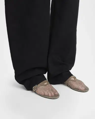 ALAÏA Crystal Mesh Ballet Flats | Thumbnail 2 ALAÏA Crystal Mesh Ballet Flats | Thumbnail 2