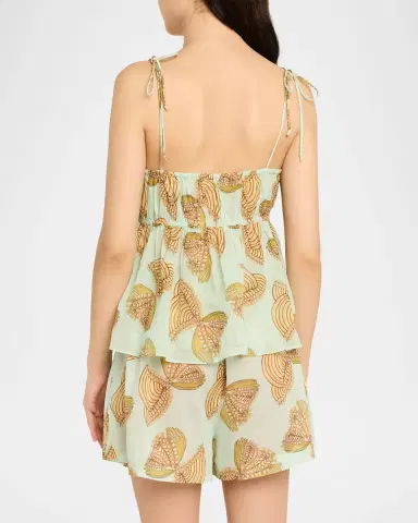 Ulla Johnson Water Blossoms Tallulah Coverup Top | Thumbnail 3 Ulla Johnson Water Blossoms Tallulah Coverup Top | Thumbnail 3