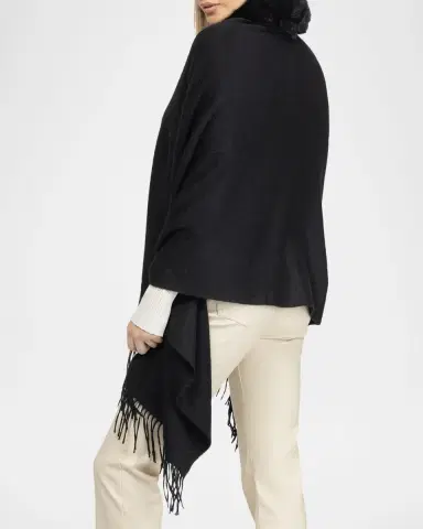 Gorski Cashmere & Toscana Lamb Stole | Thumbnail 3 Gorski Cashmere & Toscana Lamb Stole | Thumbnail 3