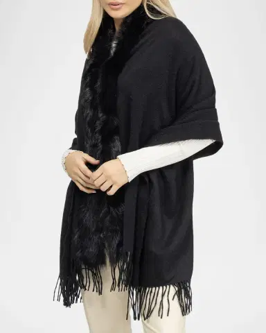 Gorski Cashmere & Toscana Lamb Stole | Thumbnail 5 Gorski Cashmere & Toscana Lamb Stole | Thumbnail 5
