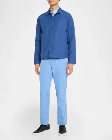 Peter Millar Men's Calvin Crown Lite Plaid Stretch Cotton Sport Shirt | Thumbnail 2 Peter Millar Men's Calvin Crown Lite Plaid Stretch Cotton Sport Shirt | Thumbnail 2