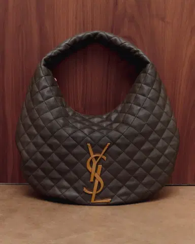 Saint Laurent Le 5 À 7 Large YSL Shoulder Bag in Grain Leather | Thumbnail 4 Saint Laurent Le 5 À 7 Large YSL Shoulder Bag in Grain Leather | Thumbnail 4