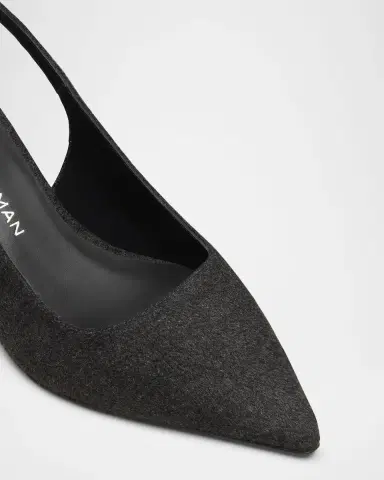 Stuart Weitzman 50mm Vinnie Flannel Ankle-Strap Pumps | Thumbnail 4 Stuart Weitzman 50mm Vinnie Flannel Ankle-Strap Pumps | Thumbnail 4