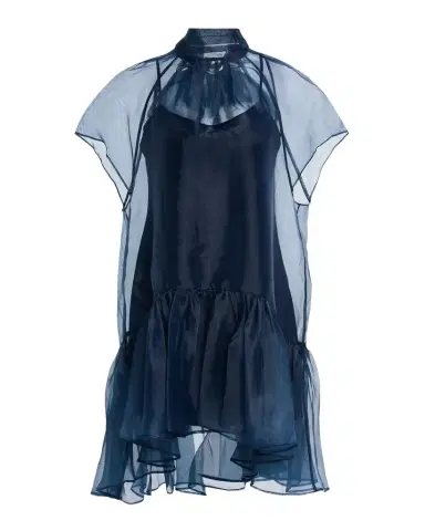 Simkhai Beaux Tiered Organza Mini Dress | Thumbnail 1 Simkhai Beaux Tiered Organza Mini Dress | Thumbnail 1