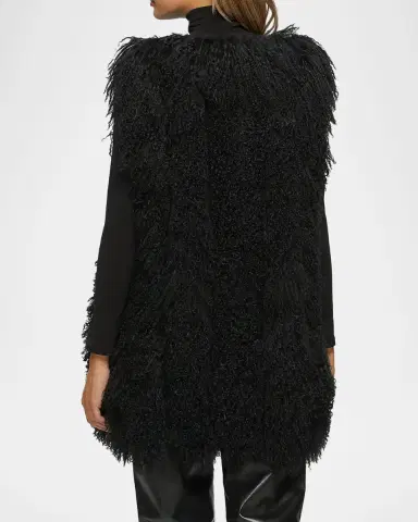 Gorski Monoglian Lamb Vertical Layer Vest | Thumbnail 2 Gorski Monoglian Lamb Vertical Layer Vest | Thumbnail 2