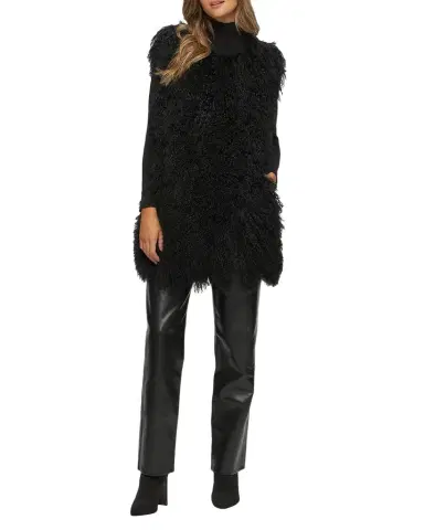 Gorski Monoglian Lamb Vertical Layer Vest | Thumbnail 1 Gorski Monoglian Lamb Vertical Layer Vest | Thumbnail 1