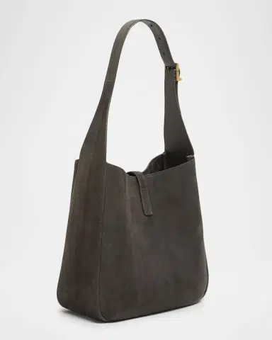 Saint Laurent Le 5 A 7 Small YSL Suede Shoulder Bag | Thumbnail 3 Saint Laurent Le 5 A 7 Small YSL Suede Shoulder Bag | Thumbnail 3