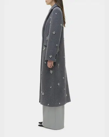 SIMKHAI Gianni Embellished Coat | Thumbnail 4 SIMKHAI Gianni Embellished Coat | Thumbnail 4