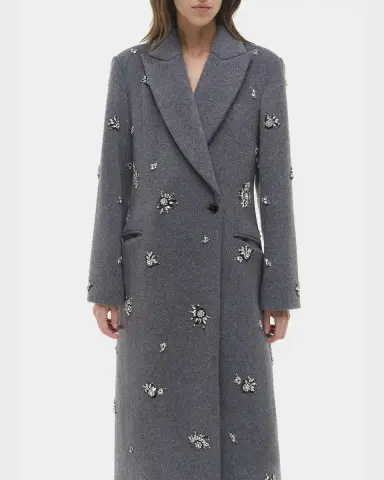 SIMKHAI Gianni Embellished Coat | Thumbnail 5 SIMKHAI Gianni Embellished Coat | Thumbnail 5