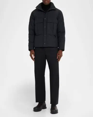 Canada Goose Men 's Kirby Padded Ripstop Snap-Front Jacket | Thumbnail 2 Canada Goose Men 's Kirby Padded Ripstop Snap-Front Jacket | Thumbnail 2