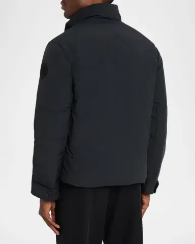 Canada Goose Men 's Kirby Padded Ripstop Snap-Front Jacket | Thumbnail 3 Canada Goose Men 's Kirby Padded Ripstop Snap-Front Jacket | Thumbnail 3