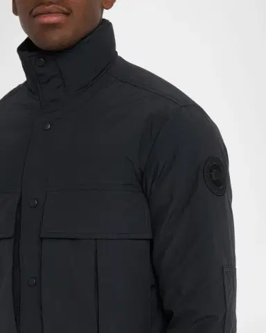 Canada Goose Men 's Kirby Padded Ripstop Snap-Front Jacket | Thumbnail 5 Canada Goose Men 's Kirby Padded Ripstop Snap-Front Jacket | Thumbnail 5
