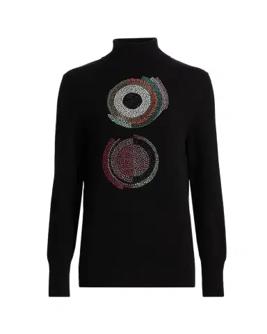 Libertine Sonia Crystal Cashmere Turtleneck Sweater | Thumbnail 1 Libertine Sonia Crystal Cashmere Turtleneck Sweater | Thumbnail 1