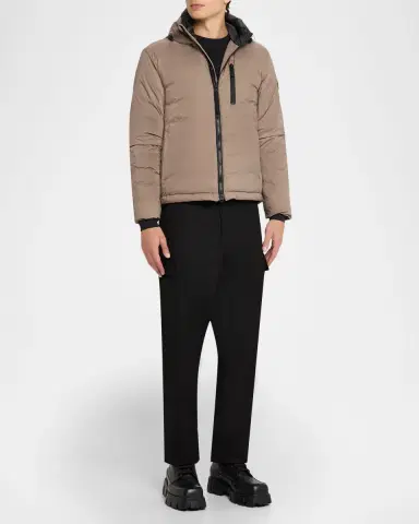 Canada Goose Men 's Lodge Black Label Puffer Jacket | Thumbnail 2 Canada Goose Men 's Lodge Black Label Puffer Jacket | Thumbnail 2