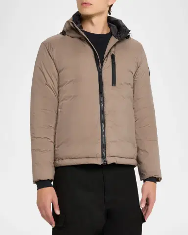 Canada Goose Men 's Lodge Black Label Puffer Jacket | Thumbnail 4 Canada Goose Men 's Lodge Black Label Puffer Jacket | Thumbnail 4