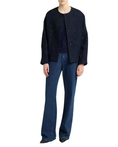Kiton Shimmering Wool Knit Crewneck Sweater | Thumbnail 2 Kiton Shimmering Wool Knit Crewneck Sweater | Thumbnail 2