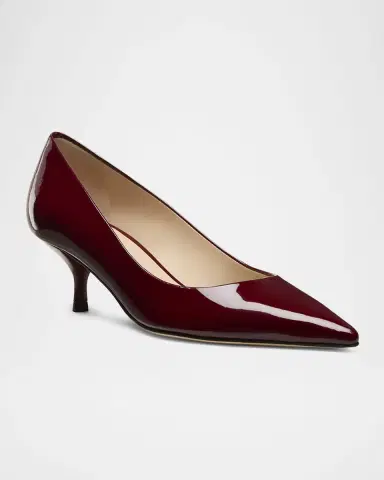 Stuart Weitzman 50mm Stuart Power Patent Leather Pumps | Thumbnail 2 Stuart Weitzman 50mm Stuart Power Patent Leather Pumps | Thumbnail 2