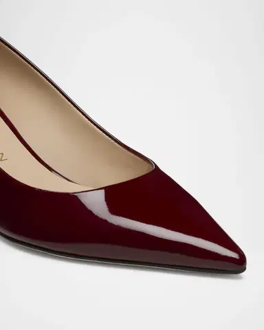 Stuart Weitzman 50mm Stuart Power Patent Leather Pumps | Thumbnail 4 Stuart Weitzman 50mm Stuart Power Patent Leather Pumps | Thumbnail 4