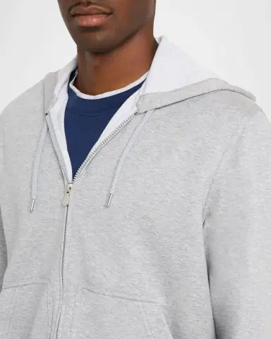Brunello Cucinelli en's Cashmere-Blend Hooded Sweatshirt Cardigan | Thumbnail 5 Brunello Cucinelli en's Cashmere-Blend Hooded Sweatshirt Cardigan | Thumbnail 5