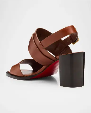 Christian Louboutin 70mm Her in Roma Leather Block-Heel Sandals | Thumbnail 4 Christian Louboutin 70mm Her in Roma Leather Block-Heel Sandals | Thumbnail 4