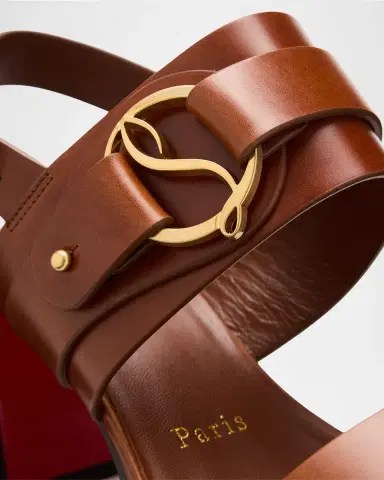Christian Louboutin 70mm Her in Roma Leather Block-Heel Sandals | Thumbnail 5 Christian Louboutin 70mm Her in Roma Leather Block-Heel Sandals | Thumbnail 5
