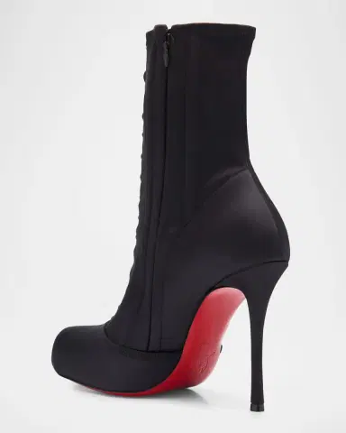 Christian Louboutin 100mm Pavlova Satin Booties | Thumbnail 4 Christian Louboutin 100mm Pavlova Satin Booties | Thumbnail 4