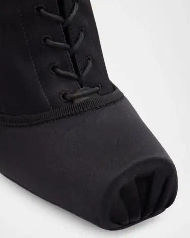 Christian Louboutin 100mm Pavlova Satin Booties | Thumbnail 5 Christian Louboutin 100mm Pavlova Satin Booties | Thumbnail 5