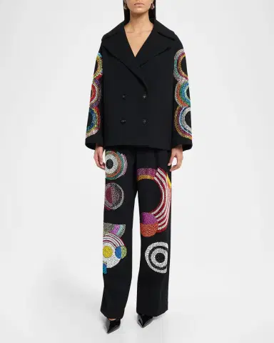 Libertine Sonia Crystal-Embellished Trousers | Thumbnail 2 Libertine Sonia Crystal-Embellished Trousers | Thumbnail 2