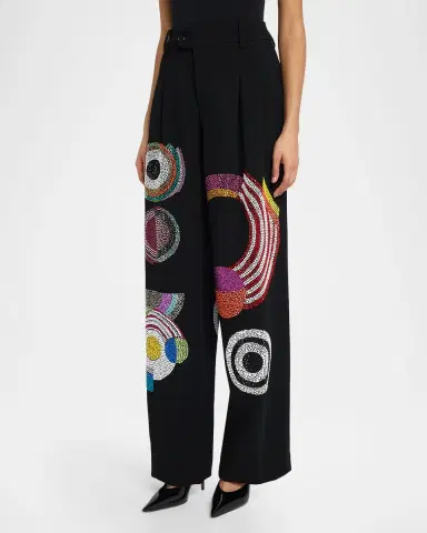 Libertine Sonia Crystal-Embellished Trousers | Thumbnail 4 Libertine Sonia Crystal-Embellished Trousers | Thumbnail 4